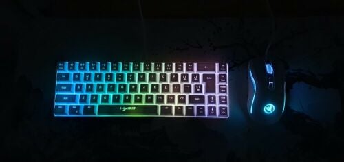 Gaming mouse and keyboard