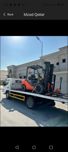 forklift with break down for rent