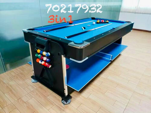 3in1 game Table 7 feet