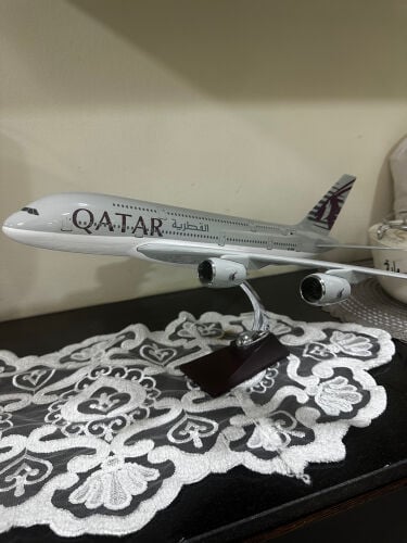 موديل طيارة لطيران القطرية 