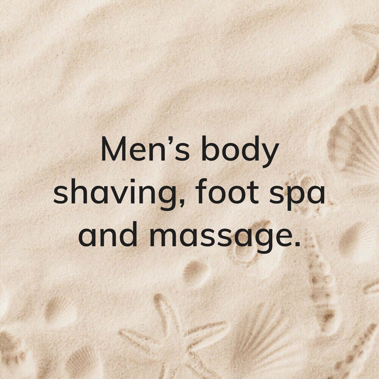 Body shaving & Massage specialist