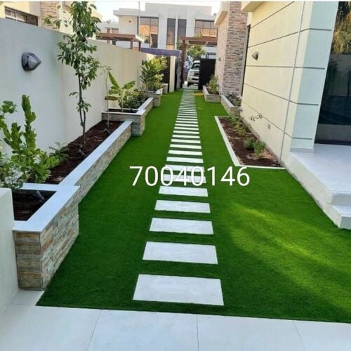 ممرات واحواض زراعيه