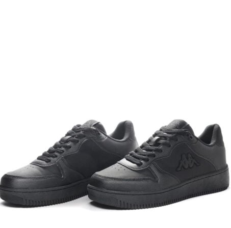 kappa black shoes size 37