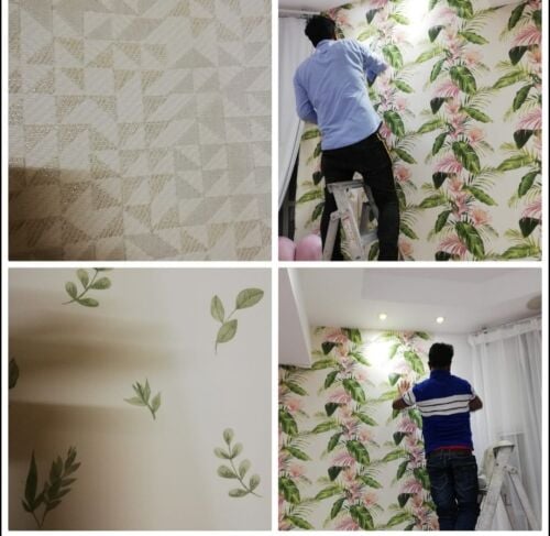 Wallpaper barkiya selling fixing