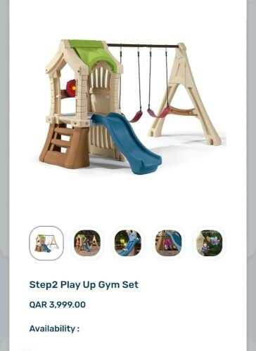 PLAYHOUSE SWING & SLIDE SET