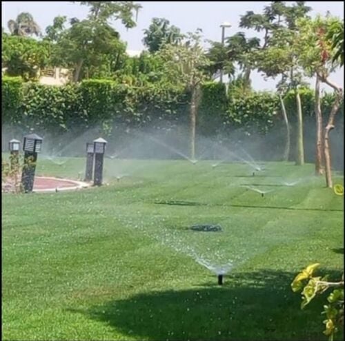 زراعه الحدائق وشبكات الري