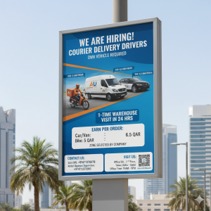Delivery and Drivers required
