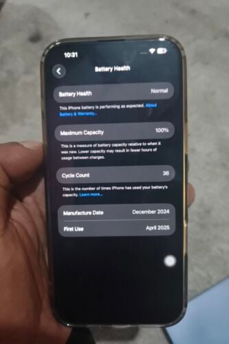 iPhone 16 Pro Max-256 gb