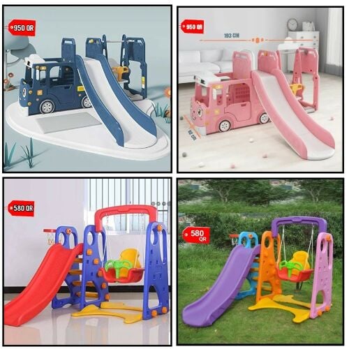 Outdoor and indoor playground
