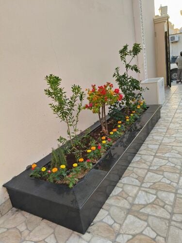 عمل أحواض الجرانيت والورود