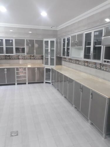 عمل المنيوم مطابخ والزجاج