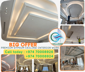 GYPSUM CEILING DECOR WORK