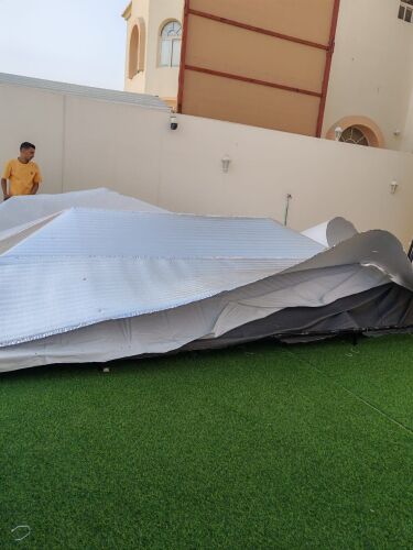 فك وتخزين ونقل جميع الخيام والمخي