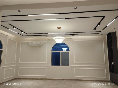 أعمال دهان و جبس و ديكور