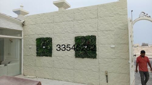 تركيب بديل الحجر وديكور الطوافه