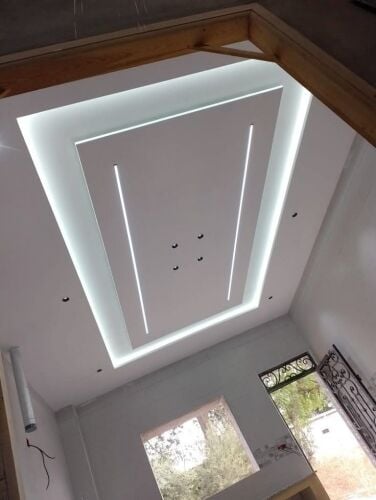 gypsum board decoration and paint