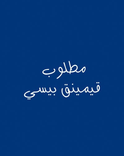 مطلوب بيسي قيمينق