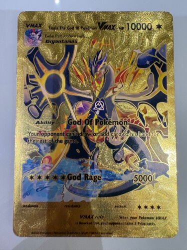 Lugia the God of Pokémon VMAX