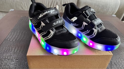 skate shoes with light