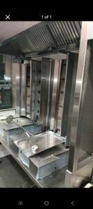 قلاية. شاورما. بوتجاز  فرن.طاوله