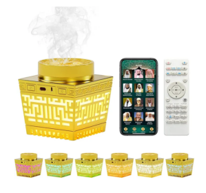 مبخرة كهربائية محمولة مع سبيكر