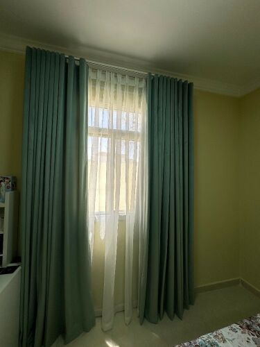 wave design curtain