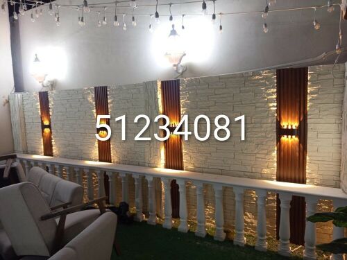 توريد وتركيب بديل الحجر عشب صناعي