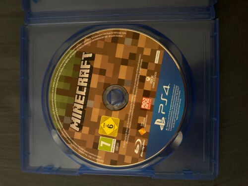 minecraft cd for ps4/ps5