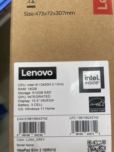 Lenovo laptop 