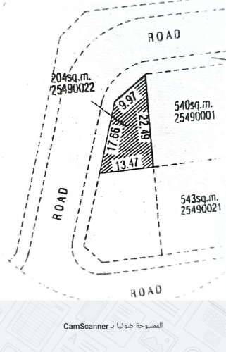 مطلوب ارض في عين خالد