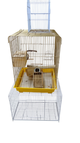 3 bird cages