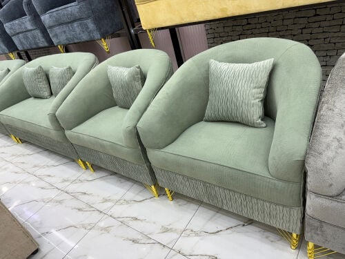  طقم كنب جديد جاهز للبيع