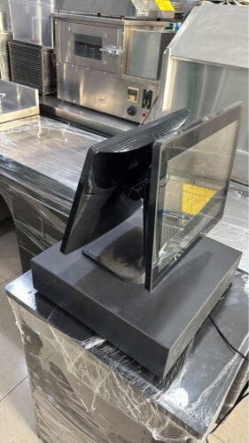 طاولة كاشير مع سستم كاشير كامل 