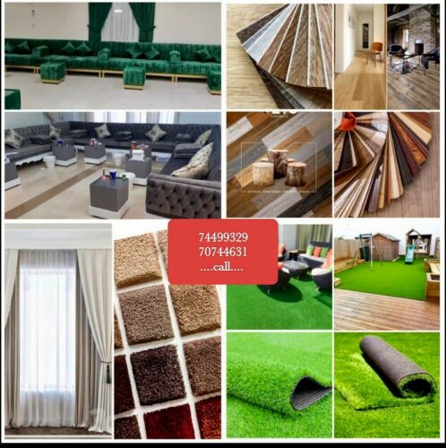 modern carpet and cotton