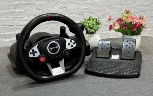 steering gift wheel gaming pedal