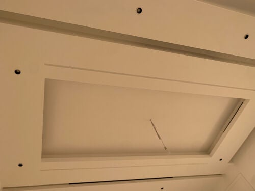 Gypsum interior design 