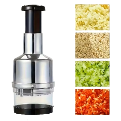Manual Garlic Press &Food Chopper
