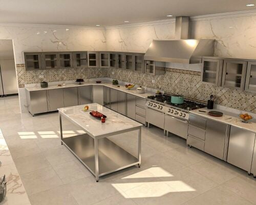 تجهيز المطبخ