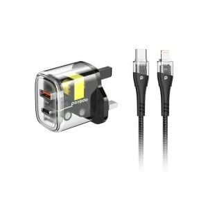 Porodo Dual Transparent Charger