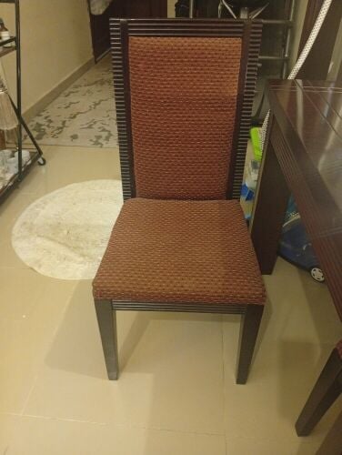 table with 8 chairs