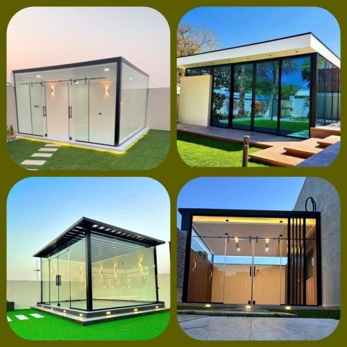 باركنات مظلات جلسه زجاج سواتر