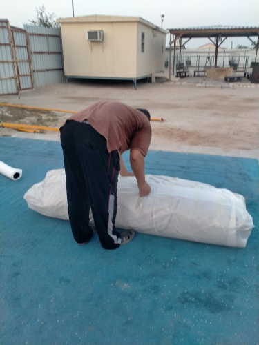 فك وبناء الخيام وبيوت الشعر