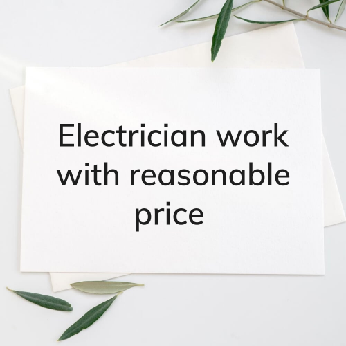 ELECTRICIAN work