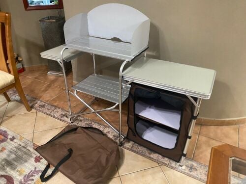 mobile camping kitchen