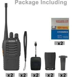 Baofeng 888s WalkieTalkie  Type-C