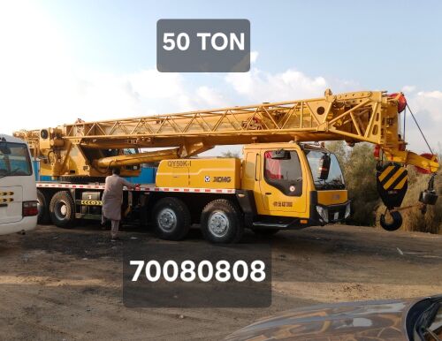 CRANES 20 - 80T FOR RENT