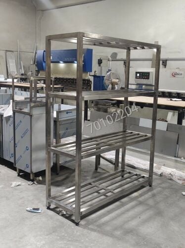 SS Stand Tube Shelves