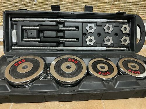 50kg dumbbell set