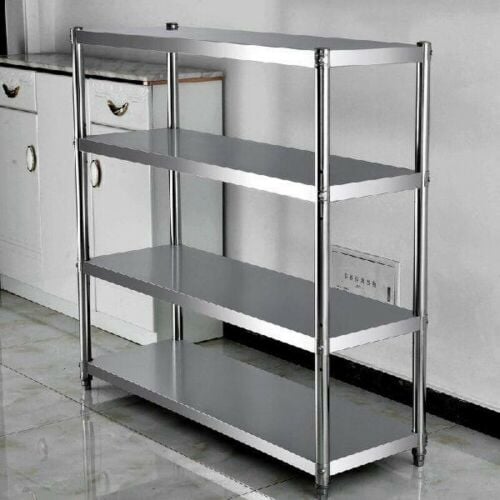 SS Stand with shelves per metre