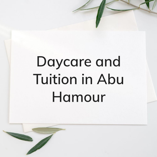 Daycare and Tuition